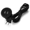 Gniazdo zasilania USB w kolorze czarnym, gniazdko USB z wtyczką USB ABS Materiał wewnętrzny Do użytku dostawca