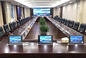Sala konferencyjna Monitor LCD Desktop Mechanizm podnoszący mikrofon audio Niejawny wyświetlacz ekranowy LED System biurowy dostawca
