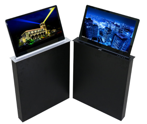 Chiny Ultra-cienki podnośnik do monitorów LCD do wyposażenia sal konferencyjnych dostawca