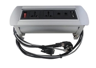 OEM Flip Up Sockets Anti - Dusty Easy To Use CE ROSH Certificate Dual Audio Interface